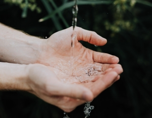 Washing hands